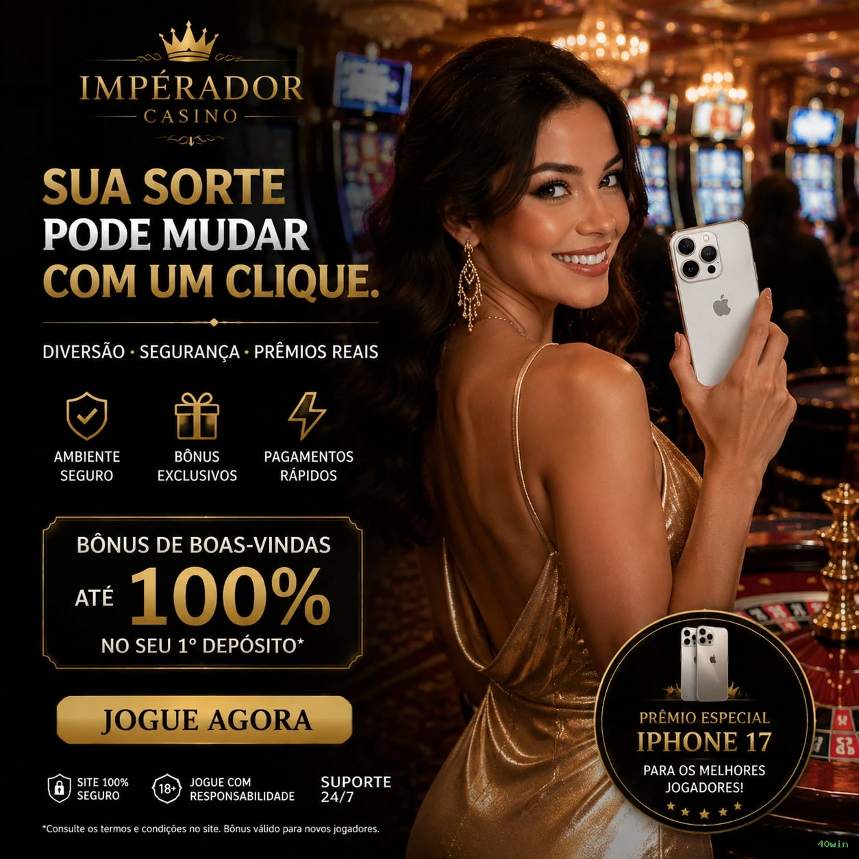 Desempenho do app 40win em diferentes aparelhos