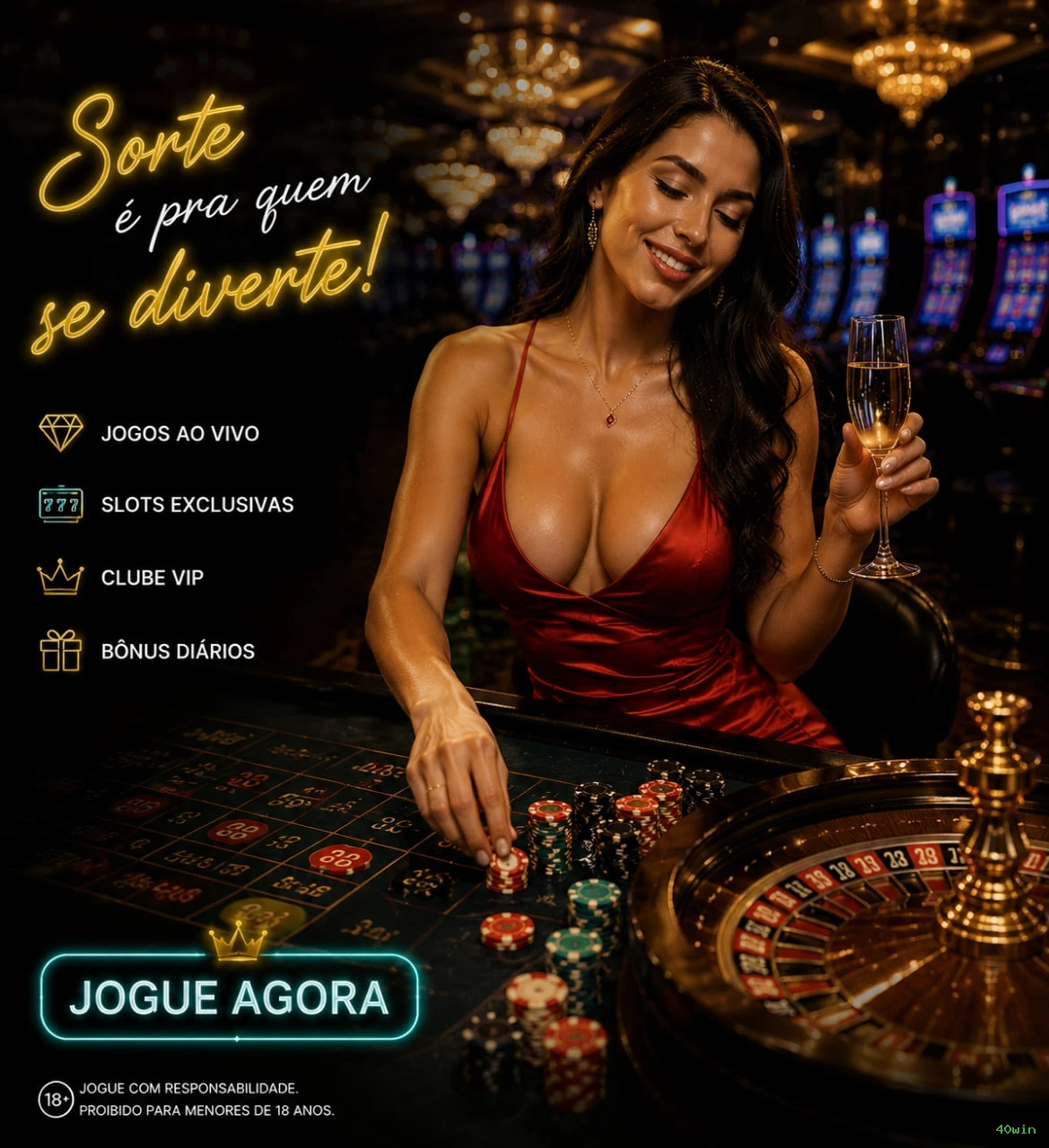 Suporte VIP 40win - atendimento prioritário